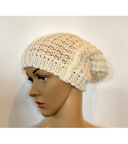 Bonnet en maille Blanc, Ardene